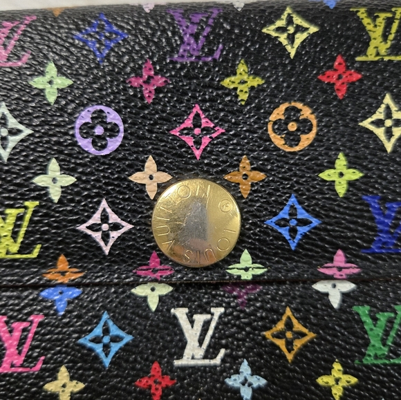 Louis Vuitton Multicolor Monogram Wallet GUC - Picture 6 of 14